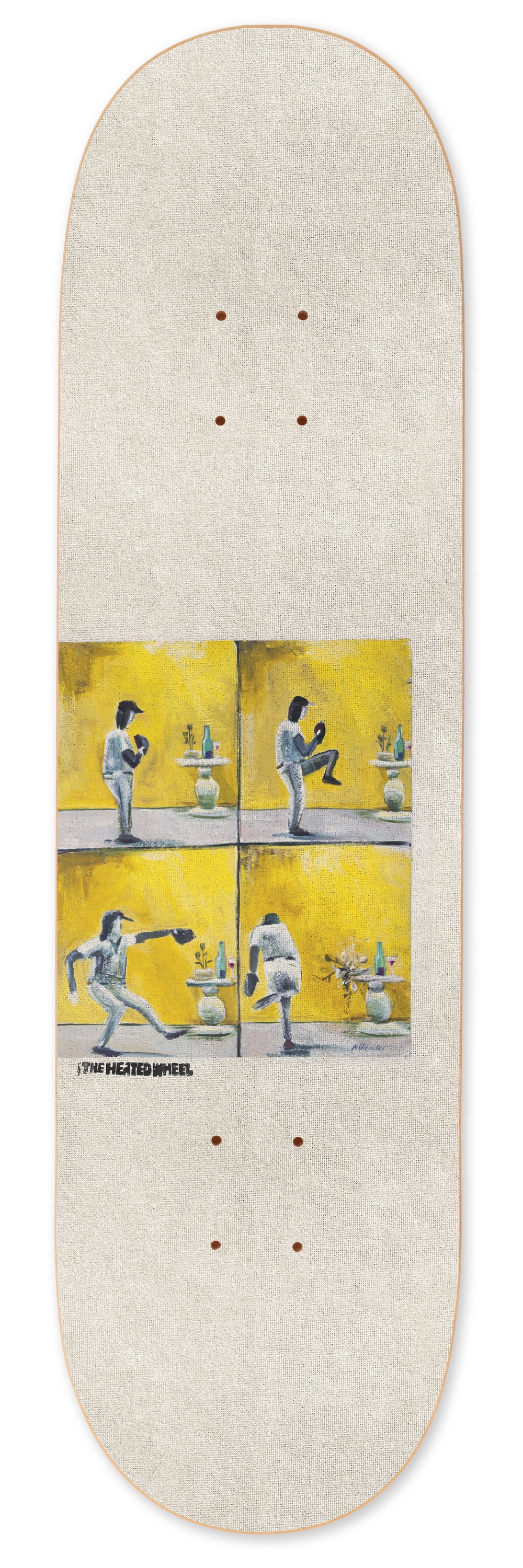 スケートボード Heated wheel Burnout 9.25 HEATED WHEEL BURNOUT DECK (9.25 x 32inch) ヒーテッドウィール