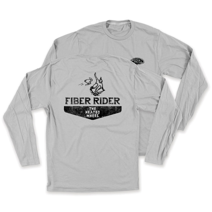 FIBER RIDER PREMIUM L/S T-SHIRT • GREY