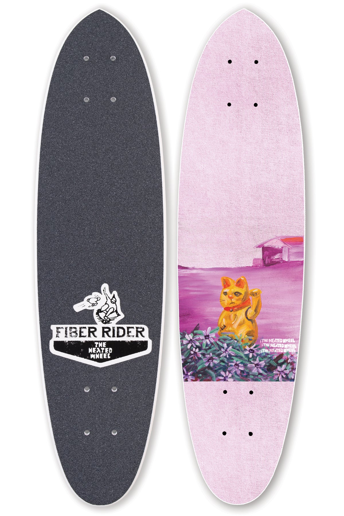 GOOD LUCK * FIBER RIDER DECKโ The Heated Wheel