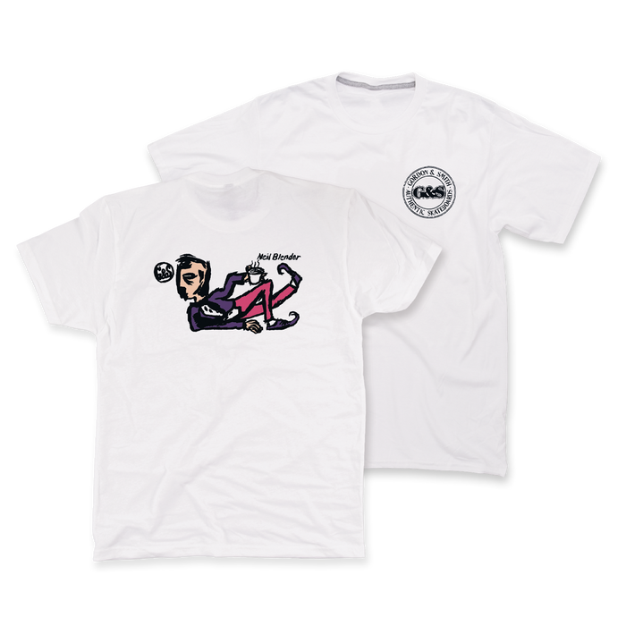 G&S - COFFEE BREAK PREMIUM T-SHIRT - WHITE