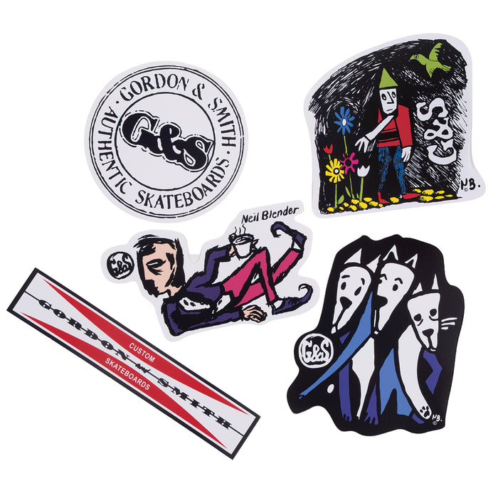 G&S - STICKER PACK