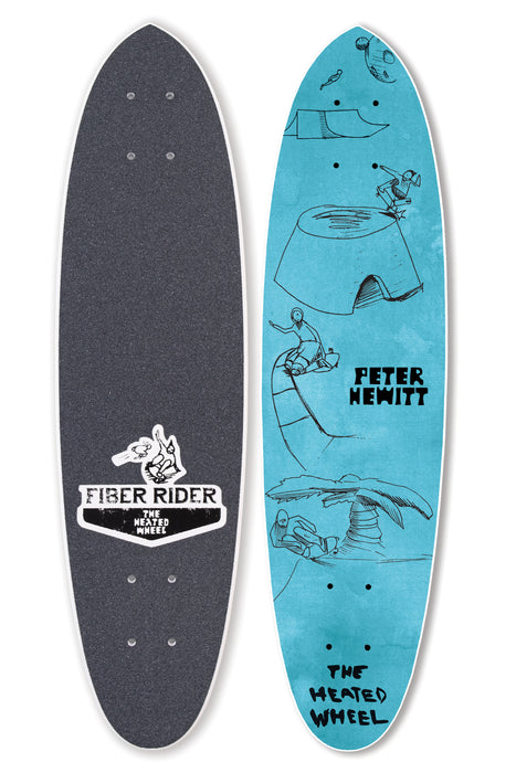格安saleスタ PETER HEWITT Wheel Heated The RIDER– FIBER - MODEL スケートボード