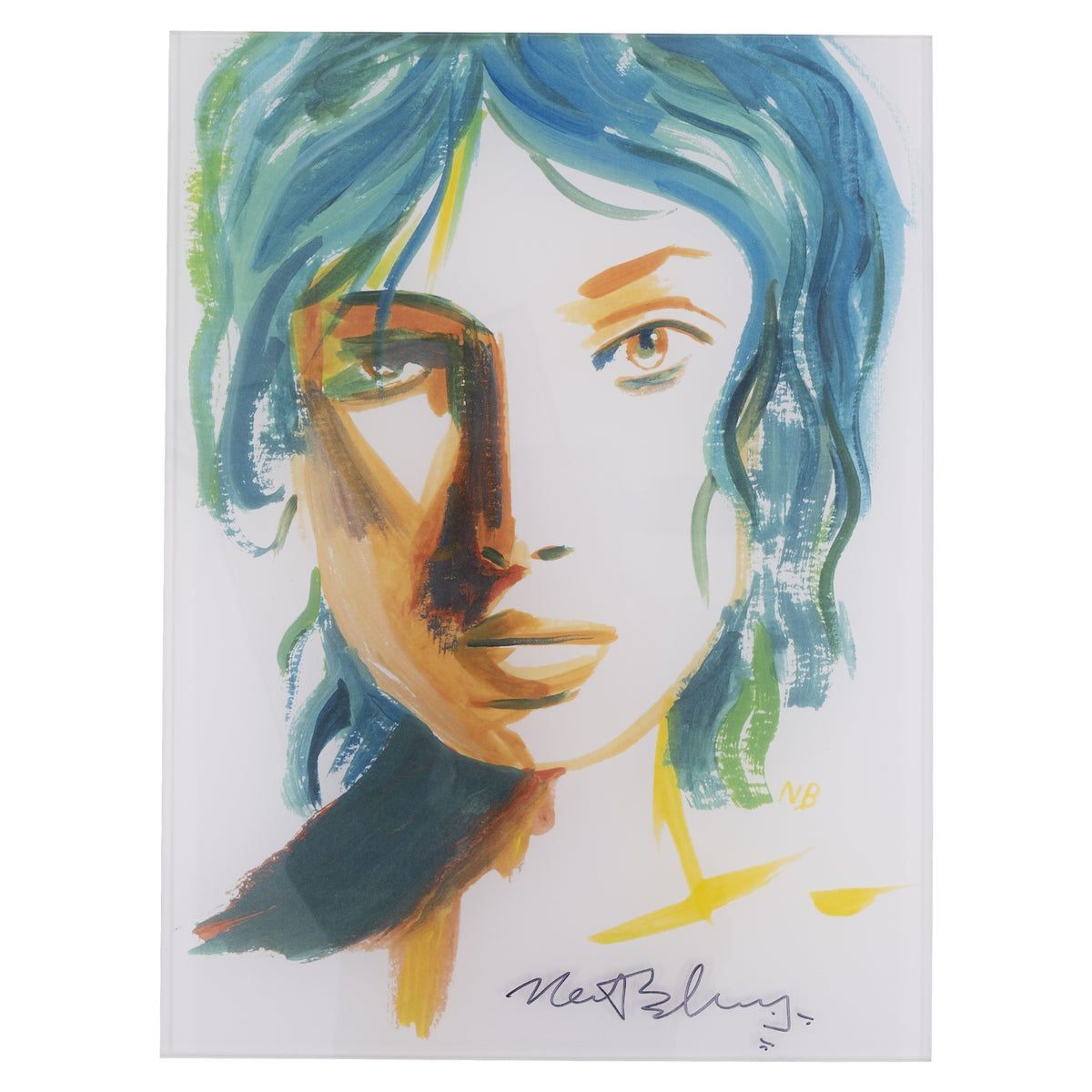 SIGNED NEIL BLENDER ARTWORK • PRINTED ON CUSTOM ACRYLIC The Heated Wheel