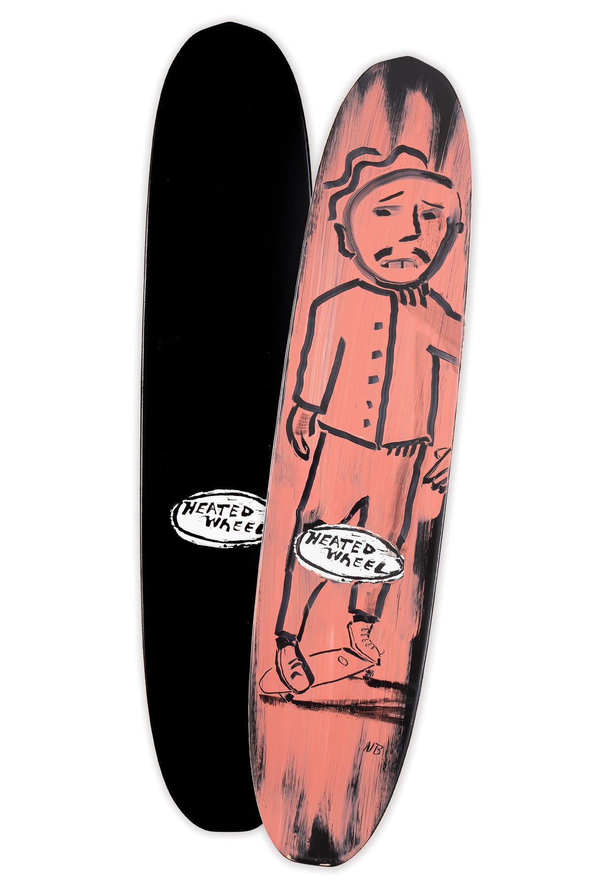 【新品未使用】HEATED WHEEL neil blender The Heated Wheel Neil Blender Burnout 9.25 Old School Shaped