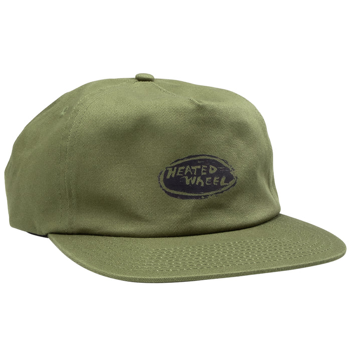 OVAL ARMY GREEN - UNSTRUCTURED HAT