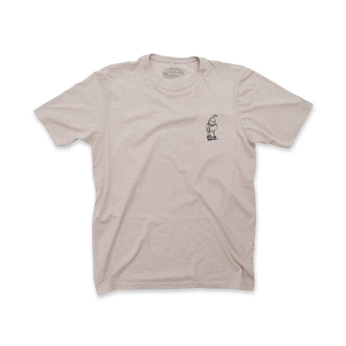 PEOPLE MOVER POCKET HIT PREMIUM T-SHIRT • SILVER