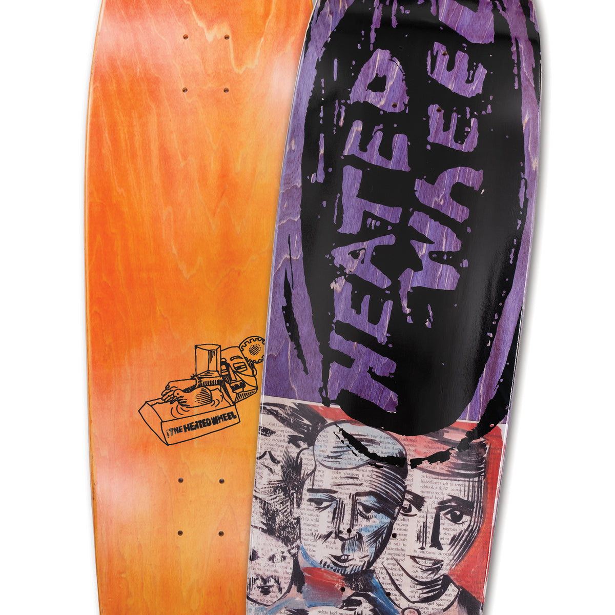 LIMITED EDITION - MASH UP ONE OFF - 9.5 SHAPE– The Heated Wheel