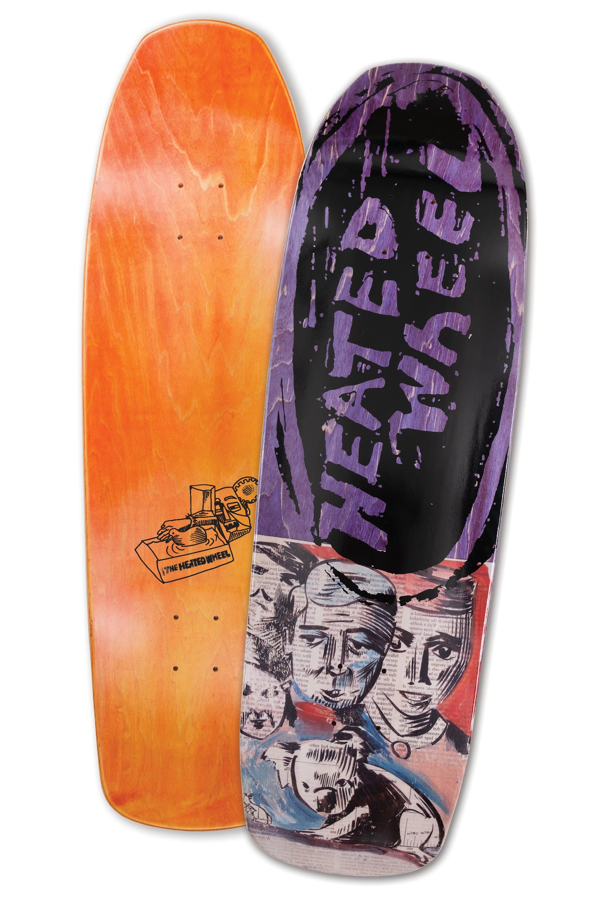 LIMITED EDITION - MASH UP ONE OFF - 9.5 SHAPE– The Heated Wheel