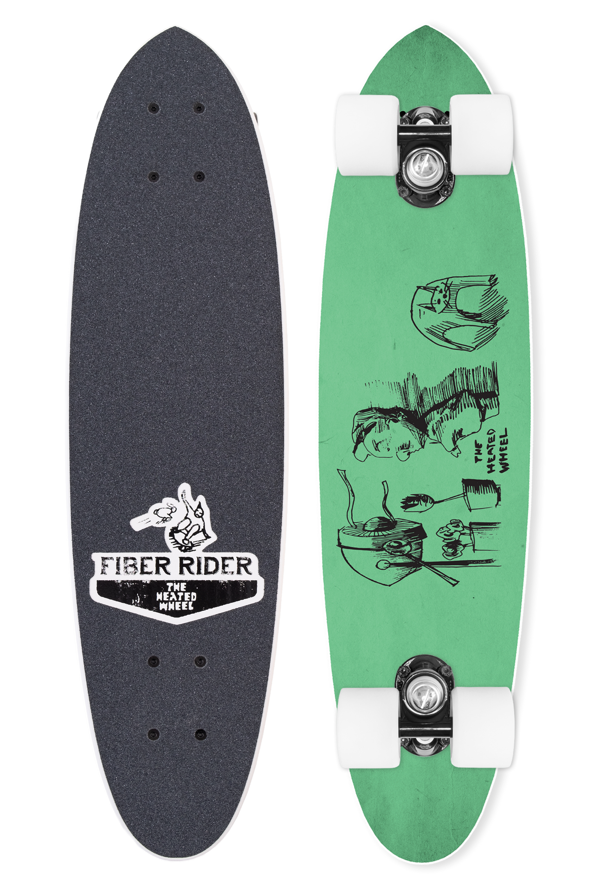 矢11 FIBREFLEX TEAMRIDER MODEL スケートボード MID JULY * FIBER RIDER * BUILD YOUR CUSTOM COMPLETE– The Heated Wheel