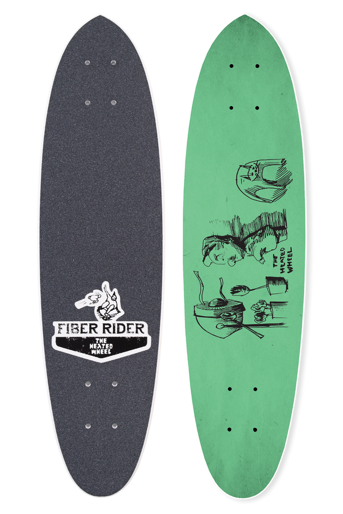 MID JULY * FIBER RIDER DECK– The Heated Wheel