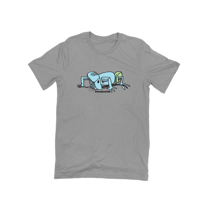 PHASECASTER - CREST PREMIUM T-SHIRT - GRAY