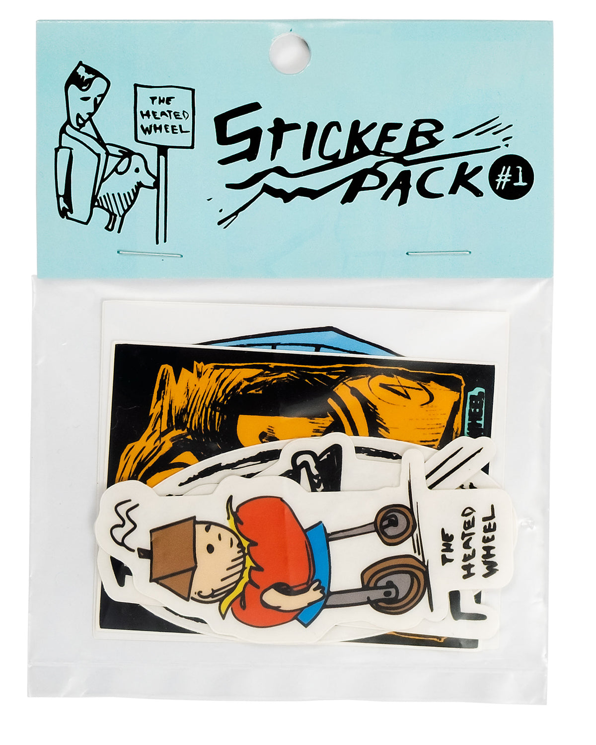 STICKER PACK #1– The Heated Wheel